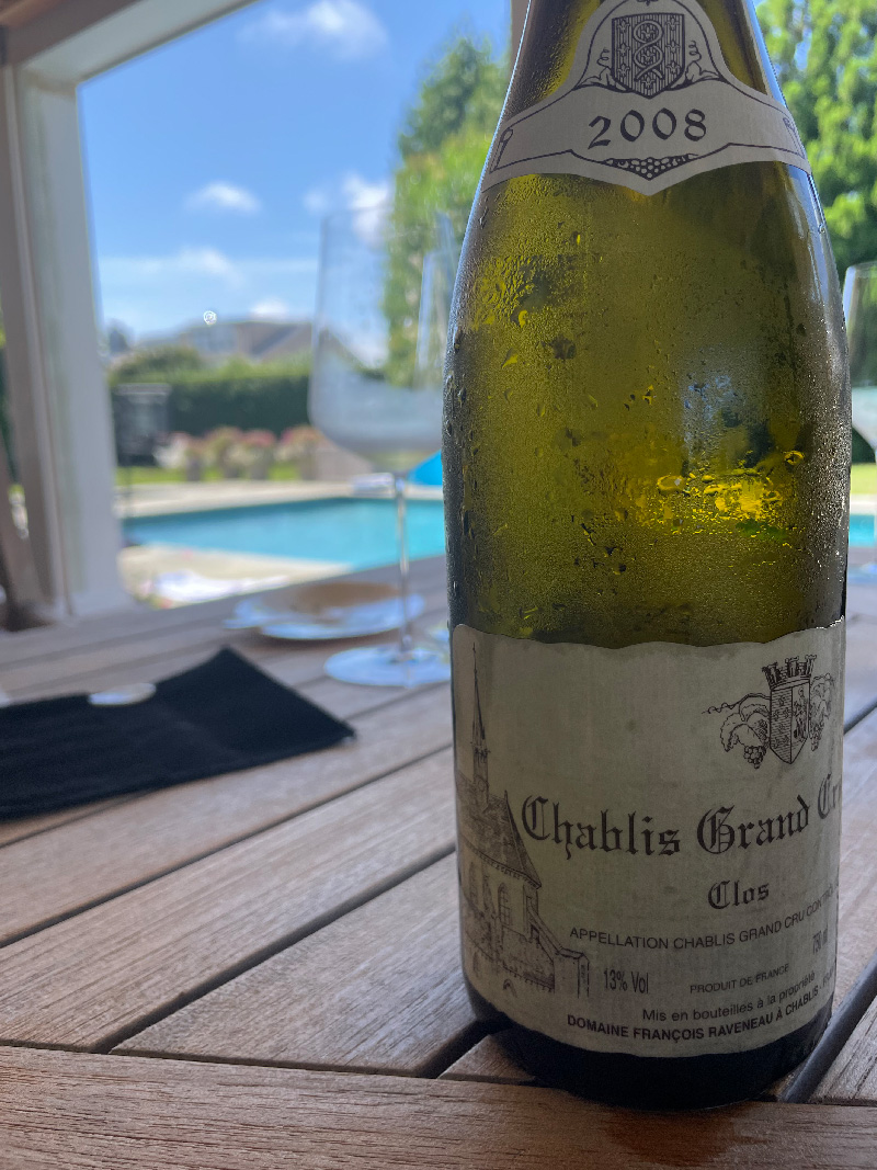 bottle of raveneau